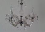 Kroonluchter echt glas, Huis en Inrichting, Lampen | Kroonluchters, Ophalen of Verzenden, Zo goed als nieuw, Glas, Landelijk klassiek sjiek