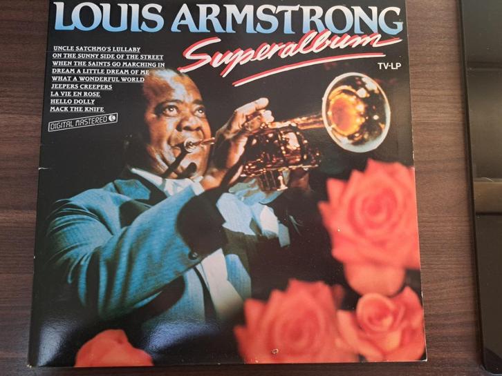 Louis Armstrong – Superalbum, Cd's en Dvd's, Vinyl | Jazz en Blues, Zo goed als nieuw, Jazz, 1960 tot 1980, 12 inch, Ophalen of Verzenden