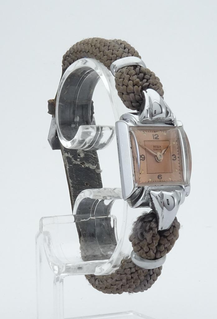 Bellla Antiek dameshorloge Nieuw oude stock  1945, Sieraden, Tassen en Uiterlijk, Horloges | Dames, Nieuw, Polshorloge, Overige merken