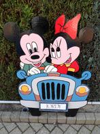 Geboorteborden / Geboortebord Minnie Mouse & Mickey Mouse., Ophalen, Nieuw, Geboortebord