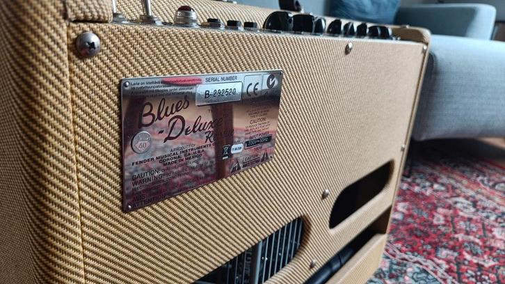 Fender Blues Deluxe Reissue, Muziek en Instrumenten, Versterkers | Bas en Gitaar, Gebruikt, Minder dan 50 watt, Ophalen