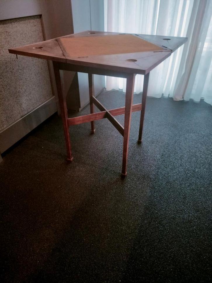 Antiek spelbord tafel, Antiek en Kunst, Antiek | Meubels | Tafels, Ophalen