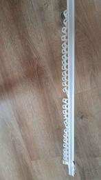Gordijnrails uitschuifbaar tot 4 meter, Ophalen, Gebruikt, 200 cm of meer, Wit