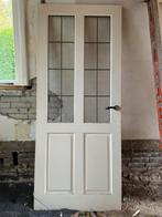 Glas in Lood Binnendeur, Doe-het-zelf en Verbouw, Deuren en Horren, Ophalen, Gebruikt, 80 tot 100 cm, Binnendeur