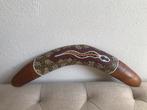 Boomerang met Slang Afbeelding, Antiek en Kunst, Kunst | Niet-Westerse kunst, Ophalen