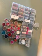 Nagel glitter en folie, Ophalen of Verzenden, Zo goed als nieuw, Handen en Nagels