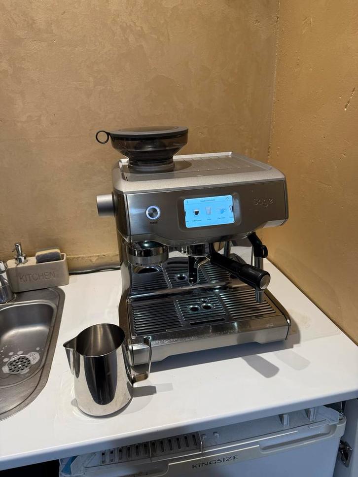 Sage oracle touch met 12 maanden garantie, Witgoed en Apparatuur, Koffiezetapparaten, Zo goed als nieuw, Espresso apparaat, Ophalen of Verzenden