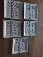 Riviera Maison Dinerborden - 5 stuks, Ophalen, Gebruikt, Bord(en), Overige stijlen