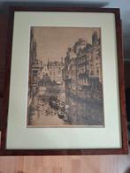 Rotterdam VOOR de oorlog ets 25ste van de 100 H. Roodenburg, Antiek en Kunst, Kunst | Etsen en Gravures, Ophalen of Verzenden