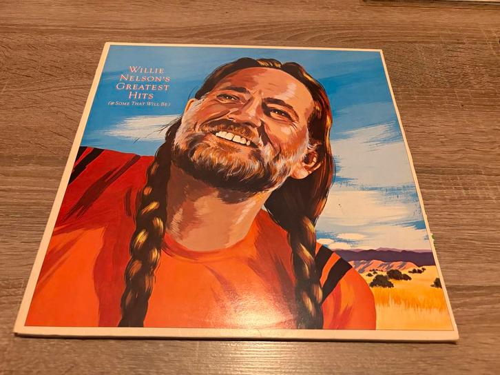 Willie Nelson - Greatest Hits LP, Cd's en Dvd's, Vinyl | Pop, Gebruikt, 1980 tot 2000, 12 inch, Ophalen of Verzenden