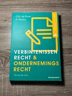 R. Westra - Verbintenissenrecht & ondernemingsrecht, R. Westra; G.W. de Ruiter, Zo goed als nieuw, Alpha, HBO