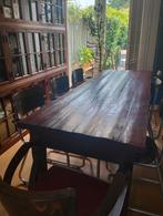 Authentieke kloostertafel, Huis en Inrichting, Tafels | Eettafels, Ophalen, Gebruikt, Eikenhout, 200 cm of meer