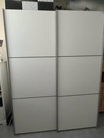 Kleding kast schuifdeuren H 2 mtr, B 1,5 m en D 0,6 m, Huis en Inrichting, Kasten | Schoenenkasten, Ophalen, Zo goed als nieuw