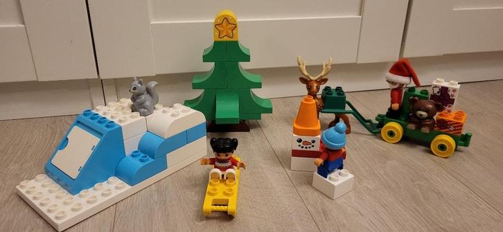 Lego Duplo 10837 Wintervakantie van de kerstman, Kinderen en Baby's, Speelgoed | Duplo en Lego, Gebruikt, Duplo, Complete set