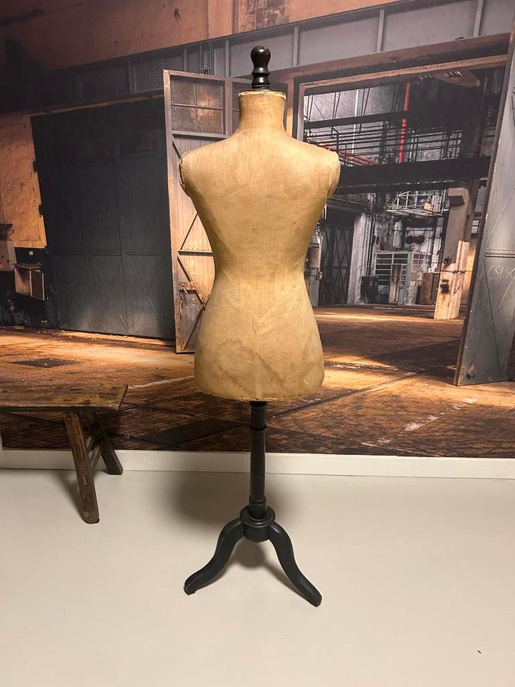 Antieke Brocante Paspop, Antiek en Kunst, Curiosa en Brocante, Ophalen