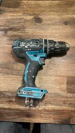 Makita DHP482 18 V Klopboor-/schroefmachine, Gebruikt, Ophalen of Verzenden, Boor- en Schroefmachine, Klopboormechanisme