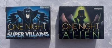 Spel one night ultimate Alien & super villains bézier games beschikbaar voor biedingen