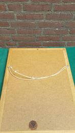 Tegeltableau met zes tegels de tekenles, Ophalen of Verzenden