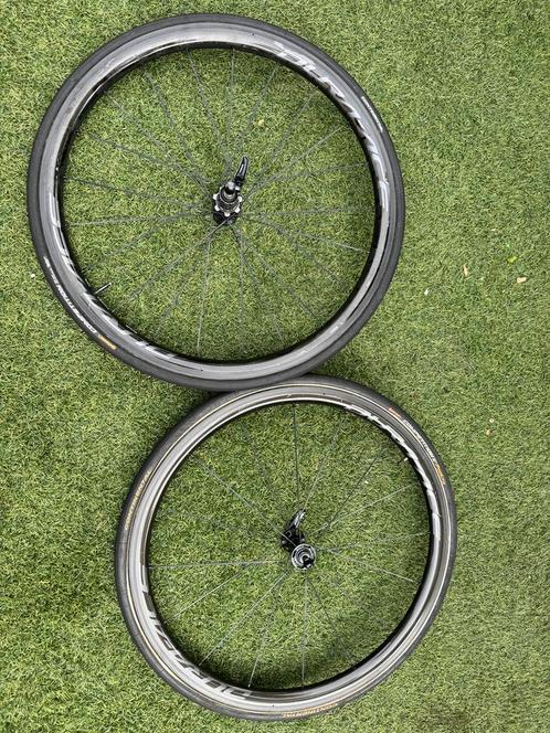 Shimano Dura-Ace 28" wielset Tubular, Fietsen en Brommers, Fietsonderdelen, Gebruikt, Racefiets, Wiel, Ophalen