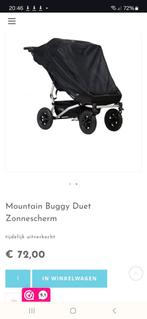 Mountain Buggy Duet Zonnescherm, Kinderen en Baby's, Ophalen of Verzenden, Zo goed als nieuw, Overige merken