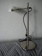 Notarislamp bankierlamp witte glas - zgan, Ophalen, Zo goed als nieuw, Glas, Minder dan 50 cm