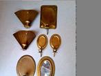 Antieke kandelaars uit zweden, Ophalen of Verzenden, Gebruikt, Brons of Koper, Minder dan 25 cm