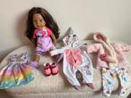 Baby Born zus met extra kleertjes/schoentjes, badje & wiegje, Kinderen en Baby's, Speelgoed | Poppen, Ophalen, Zo goed als nieuw
