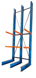 ZWARE Draagarmstelling H=600cm. 3X Staander (IPE 270) 6x Arm, Ophalen