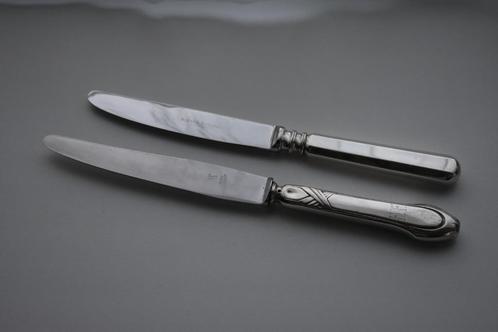 Robbe & Berking 925 Alt Spaten & Carl Zeller zilveren messen, Antiek en Kunst, Antiek | Goud en Zilver, Zilver, Ophalen of Verzenden
