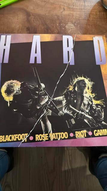 LP Hard  Blackfoot  Rose tattoo   riot. Gamma beschikbaar voor biedingen