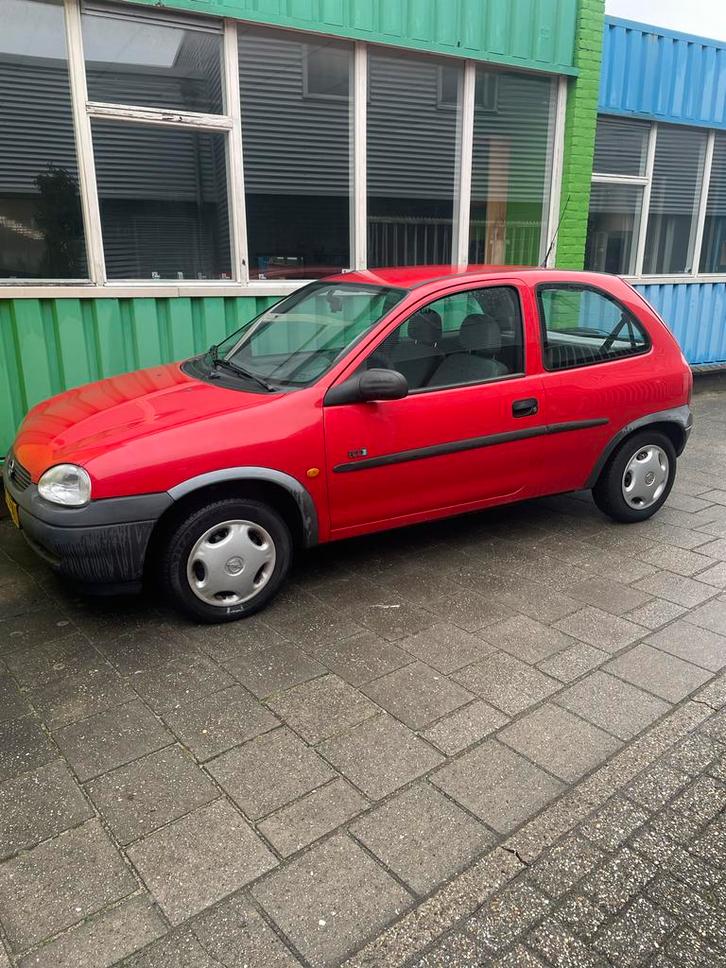 Opel Corsa 1.0 I 3D 1999 Rood, Auto's, Opel, Bedrijf, Corsa, Benzine, Hatchback, Handgeschakeld, Origineel Nederlands, Rood, Voorwielaandrijving