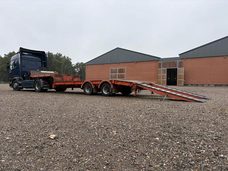 Semi dieplader met Hydro kleppen Scania euro 6, Auto's, Vrachtwagens, Bedrijf, ABS, Adaptive Cruise Control, Airbags, Airconditioning