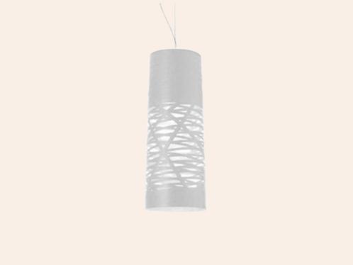 Bij TheReSales: Foscarini Tress Media, Huis en Inrichting, Lampen | Hanglampen, Zo goed als nieuw, 50 tot 75 cm, Kunststof, Ophalen of Verzenden