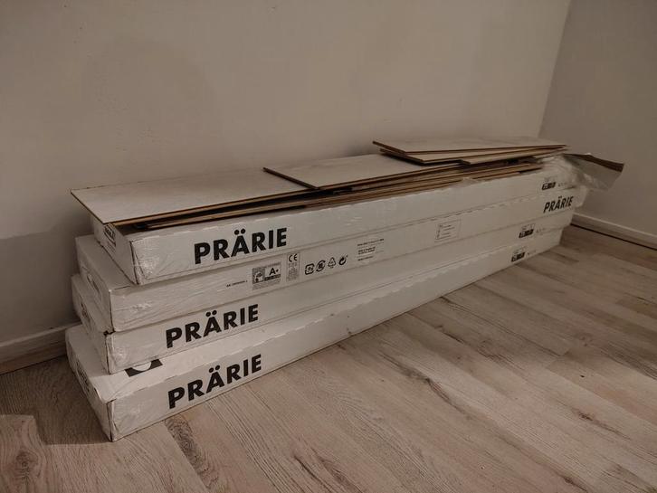 Ikea Prärie Laminaat - 3 pakken nieuw, 1 aangebroken, Doe-het-zelf en Verbouw, Vloerdelen en Plavuizen, Nieuw, Laminaat, Hout