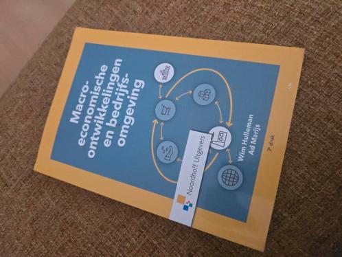 Macro economische ontwikkelingen en bedrijfsomgeving, Boeken, Economie, Management en Marketing, Zo goed als nieuw, Economie en Marketing