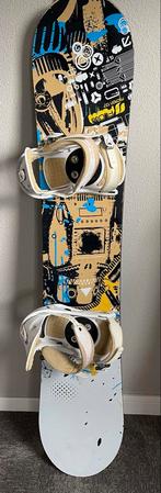Flow Snowboard 154cm met Burton Bindingen, Ophalen, Gebruikt, Board