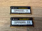 2x 8GB DDR4 SO-DIMM Laptop Geheugen, Computers en Software, RAM geheugen, Ophalen, Gebruikt, DDR4, 8 GB