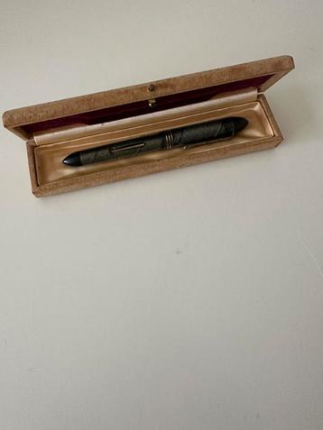 Moor lever filler vulpen fountainpen slangenprint ca 1950 beschikbaar voor biedingen