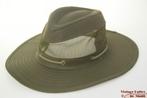 Ventilerende Australische hoed Hawkins groen katoen 58 - 61, Kleding | Heren, Nieuw, Hawkins, Ophalen of Verzenden, Hoed