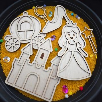 Prinsessen Sensory Speelset beschikbaar voor biedingen