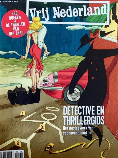 tijdschriften Vrij Nederland Detective & Thrillergids, Verzamelen, Tijdschriften, Kranten en Knipsels, Tijdschrift, Nederland