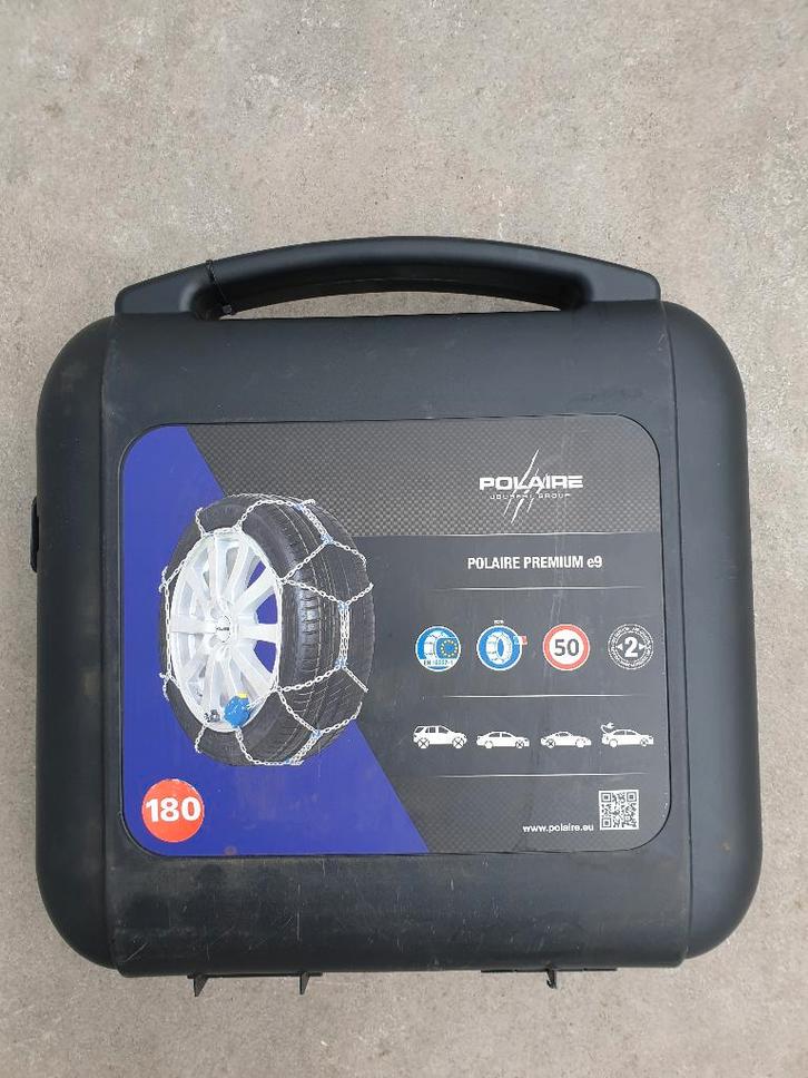 huren Polaire sneeuwkettingen premium E9 180 oa Peugeot 3008, Auto diversen, Sneeuwkettingen, Nieuw, Ophalen