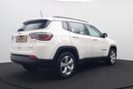 Jeep Compass 1.4 MultiAir 141 PK Longitude Camera Navi H-Led, Auto's, Jeep, Voorwielaandrijving, 450 kg, 4 cilinders, Leder en Stof