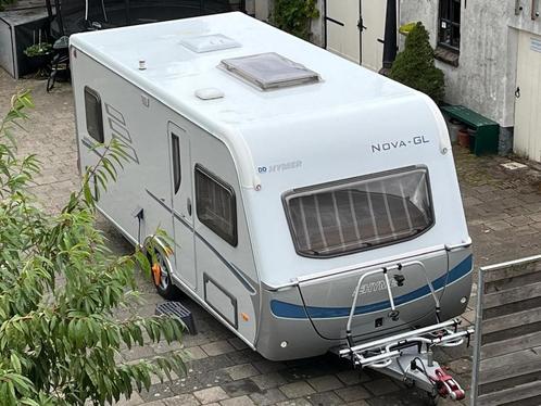 Eriba HYMER 465 Nova GL - zeer complete caravan schadevrij!, Caravans en Kamperen, Caravans, Particulier, tot en met 4, 1000 - 1250 kg