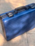 Rimowa attache koffer navy blauw, Sieraden, Tassen en Uiterlijk, Koffers, Hard kunststof, Slot, Minder dan 50 cm, Ophalen of Verzenden