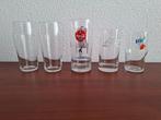 5 Glazen, 3 frisdrank merken (Serie 12), Ophalen, Nieuw, Bierglas