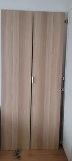 Ikea pax deuren licht eiken beige hout, Ophalen, 200 cm of meer, Eikenhout, 50 tot 100 cm