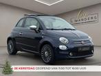 Fiat 500 0.9 TwinAir T Riva 2017 BLAUW | Schuifdak | Display, Auto's, Navigatiesysteem, 86 pk, Gebruikt, Bedrijf