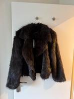Bershka Jas Jack met imitatiebont bruin, Ophalen of Verzenden, Nieuw, Maat 36 (S), Bruin
