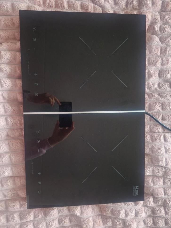 Etna inductiekookplaat 1 fase, Witgoed en Apparatuur, Kookplaten, Zo goed als nieuw, Vrijstaand, Inductie, 3 kookzones of minder